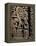 Nordic Saga or Legend of Siegfried or Sigurd, 12th century wood panel from Setesdale Church Norway-null-Framed Premier Image Canvas