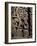 Nordic Saga or Legend of Siegfried or Sigurd, 12th century wood panel from Setesdale Church Norway-null-Framed Photographic Print