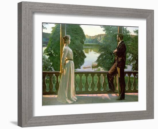 Nordic Summer Evening, 1899-1900-Sven Richard Bergh-Framed Giclee Print