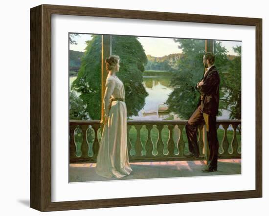 Nordic Summer Evening, 1899-1900-Sven Richard Bergh-Framed Giclee Print