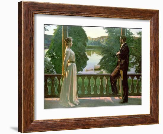 Nordic Summer Evening, 1899-1900-Sven Richard Bergh-Framed Giclee Print