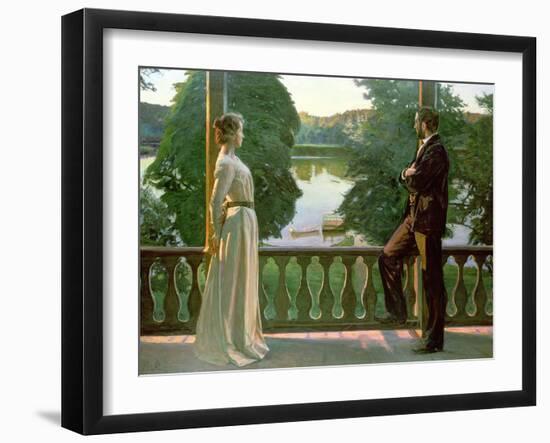 Nordic Summer Evening, 1899-1900-Sven Richard Bergh-Framed Giclee Print