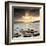 Nordic Sunset-Assaf Frank-Framed Art Print