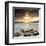 Nordic Sunset-Assaf Frank-Framed Art Print