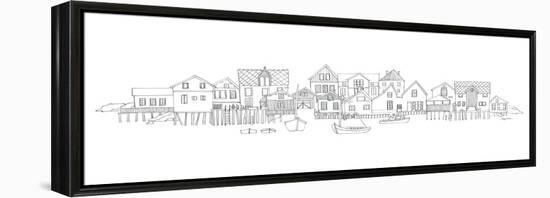 Nordic Village I-Avery Tillmon-Framed Stretched Canvas