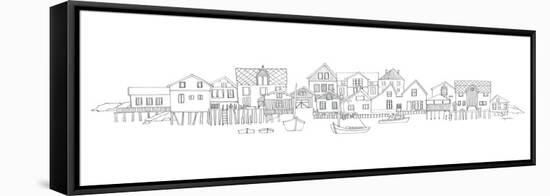 Nordic Village I-Avery Tillmon-Framed Stretched Canvas