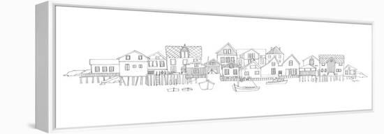 Nordic Village I-Avery Tillmon-Framed Stretched Canvas