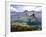 Nordland, Helgeland, Sea Kayakers Explore Calm Coastal Waters of Southern Nordland, Norway-Mark Hannaford-Framed Photographic Print