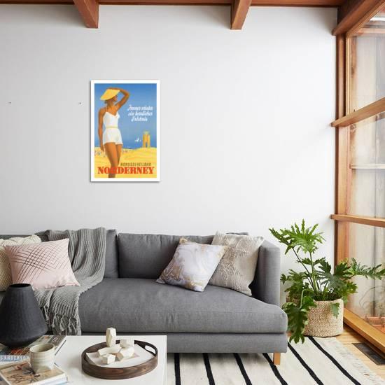 nordseeheilbad norderney north sea resort of norderney germany giclee print willy hanke art com