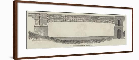 Nore Viaduct, Waterford and Kilkenny Railway-null-Framed Giclee Print