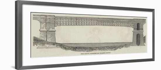 Nore Viaduct, Waterford and Kilkenny Railway-null-Framed Giclee Print