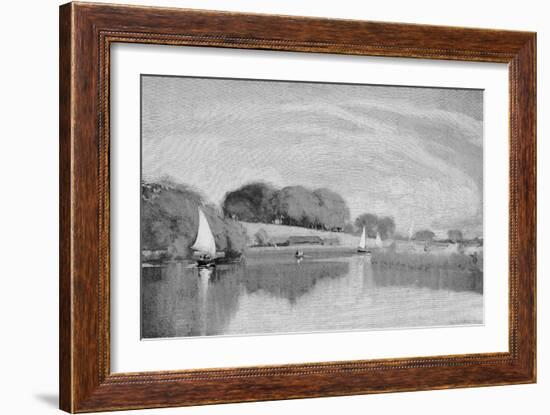 Norfolk Broads-Joseph Pennell-Framed Art Print