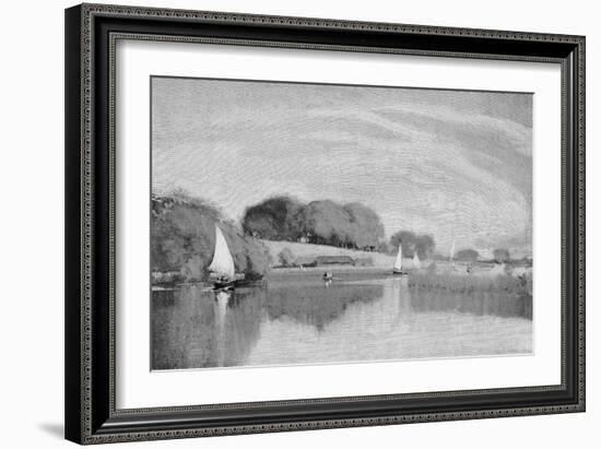 Norfolk Broads-Joseph Pennell-Framed Art Print