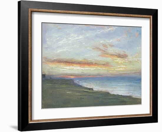 Norfolk Coast-Albert Goodwin-Framed Giclee Print