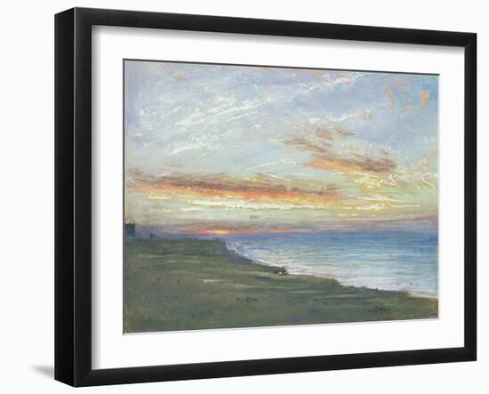 Norfolk Coast-Albert Goodwin-Framed Giclee Print