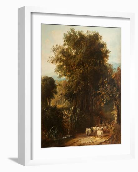 Norfolk Wooded Landscape-James Stark-Framed Giclee Print