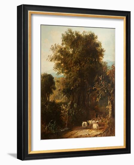 Norfolk Wooded Landscape-James Stark-Framed Giclee Print