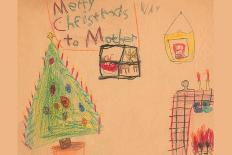 Merry Christmas To Mother-Norma Kramer-Art Print