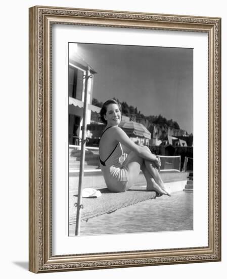 Norma Shearer, February 28, 1933-George Hurrell-Framed Photo