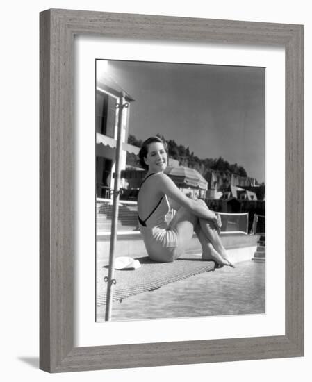 Norma Shearer, February 28, 1933-George Hurrell-Framed Photo