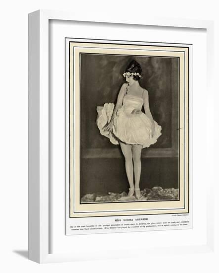 Norma Shearer-null-Framed Art Print