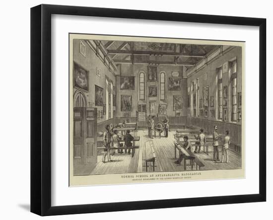 Normal School at Antananarivo, Madagascar-null-Framed Giclee Print