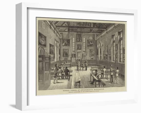 Normal School at Antananarivo, Madagascar-null-Framed Giclee Print