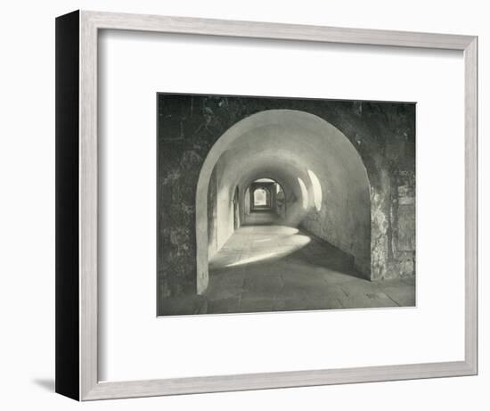 'Norman Arch in the Cloisters, Westminster Abbey, 1908-Unknown-Framed Photographic Print