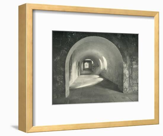 'Norman Arch in the Cloisters, Westminster Abbey, 1908-Unknown-Framed Photographic Print