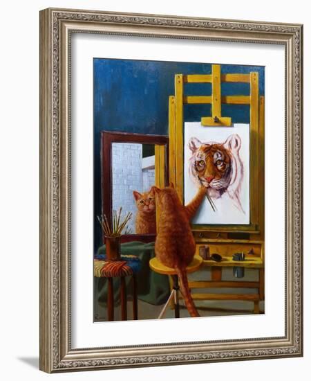 Norman Catwell-Lucia Heffernan-Framed Premium Giclee Print