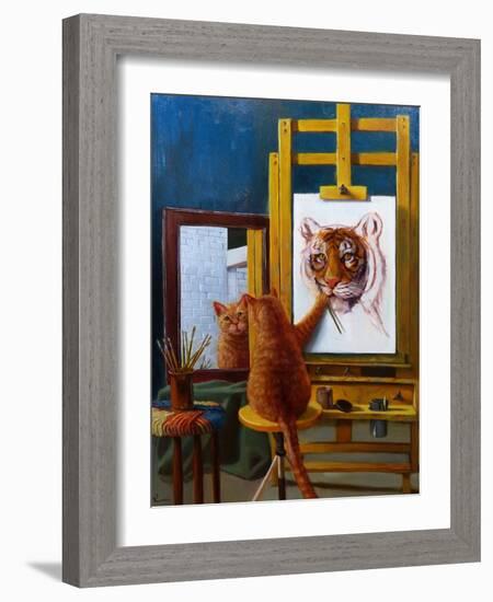 Norman Catwell-Lucia Heffernan-Framed Premium Giclee Print