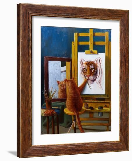 Norman Catwell-Lucia Heffernan-Framed Premium Giclee Print