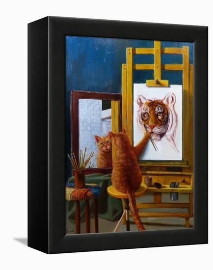 Norman Catwell-Lucia Heffernan-Framed Stretched Canvas