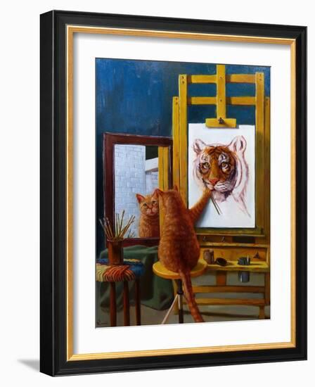 Norman Catwell-Lucia Heffernan-Framed Art Print