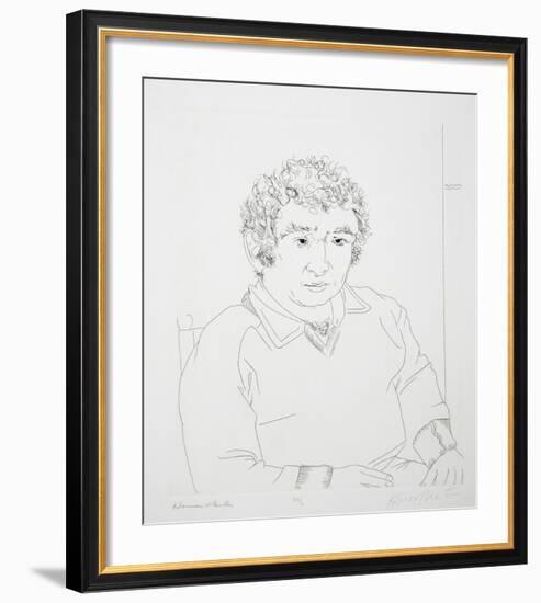 Norman Mailer-Knox Martin-Framed Limited Edition