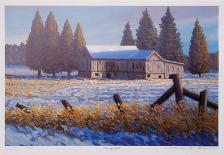 Snowy Morning-Norman R^ Brown-Collectable Print