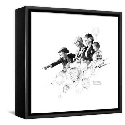 Circus Giclee Print - Norman Rockwell | Art.com