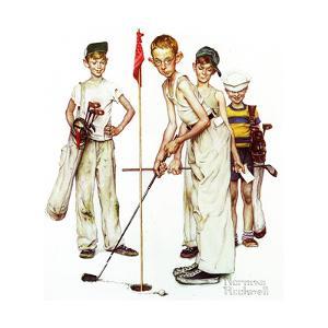 Four Sporting Boys: Golf
