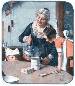 ’It’s So Simple’ by Norman Rockwell