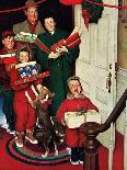 Spectators at a Parade-Norman Rockwell-Giclee Print