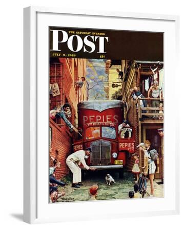 norman-rockwell-road-block-