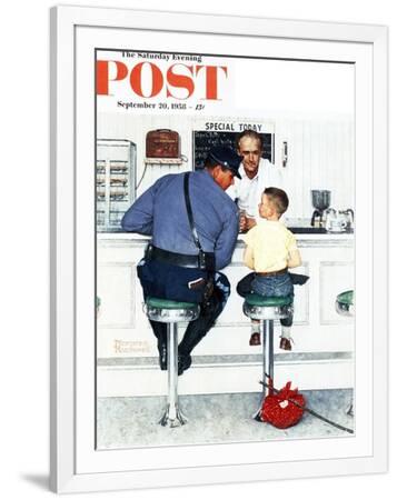Saturday Evening Post 1958年Run away norman-rockwell-runaway-