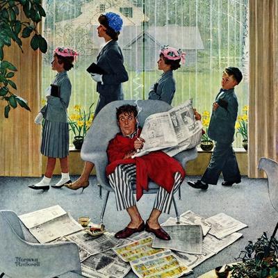 Norman Rockwell Family (Saturday Evening Post) Wall Art: Prints