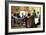 Norman Rockwell Visits a Country Editor-Norman Rockwell-Framed Giclee Print