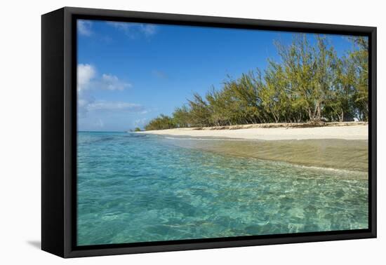 Norman Saunders beach, Grand Turk, Turks and Caicos, Caribbean, Central America-Michael Runkel-Framed Premier Image Canvas