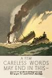Few Careless Words May End in This-Norman Wilkinson-Art Print