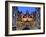 Normandy Barriere Hotel in the Evening, Deauville, Normandy, France-Guy Thouvenin-Framed Photographic Print