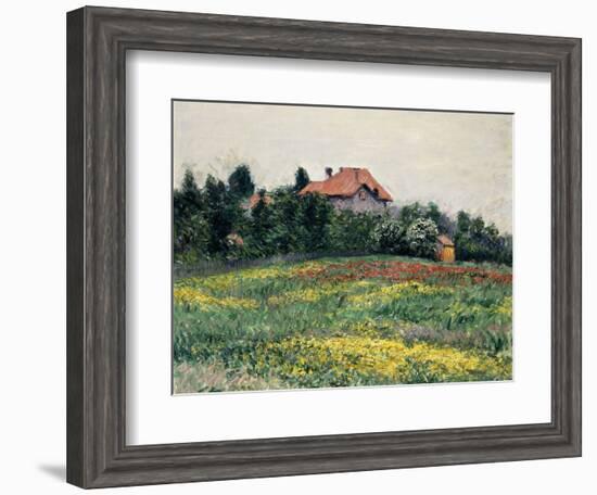 Normandy Countryside; Paysage En Normandie, 1884-Gustave Caillebotte-Framed Giclee Print