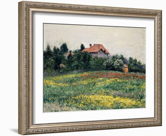 Normandy Countryside; Paysage En Normandie, 1884-Gustave Caillebotte-Framed Giclee Print