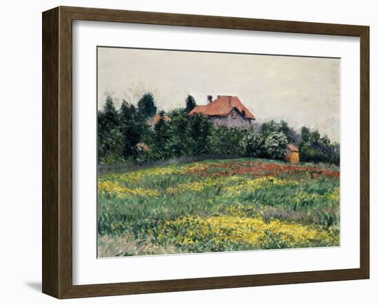 Normandy Countryside; Paysage En Normandie, 1884-Gustave Caillebotte-Framed Giclee Print